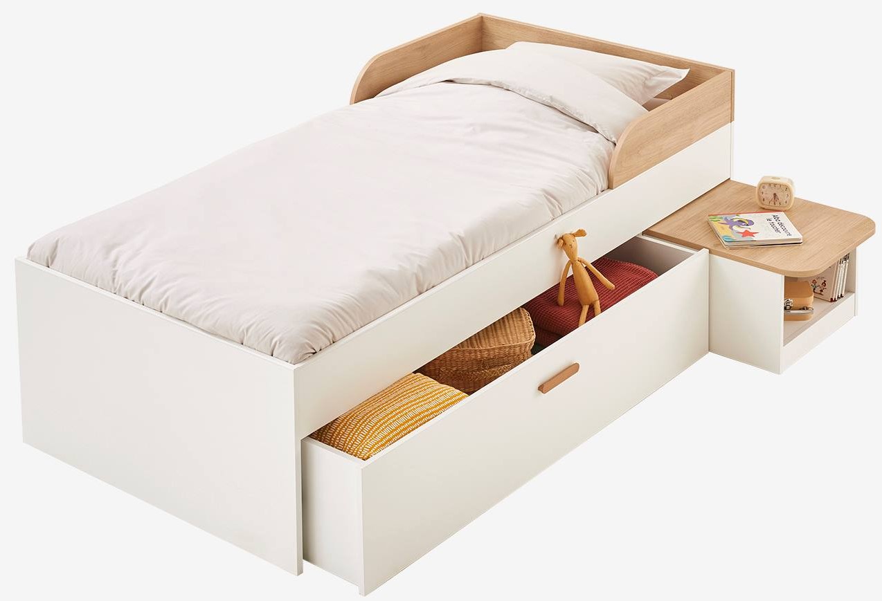 Baby Store -Baby Store lit enfant multi rangements happy blanc izi